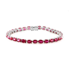 Bracciale in argento con Rubino del Madagascar
