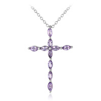 Collana in argento con Ametista Boliviana