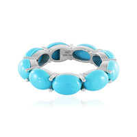 Anello in argento con Turchese Sleeping Beauty