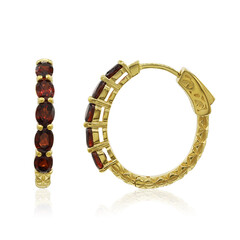 Orecchini in argento con Granato