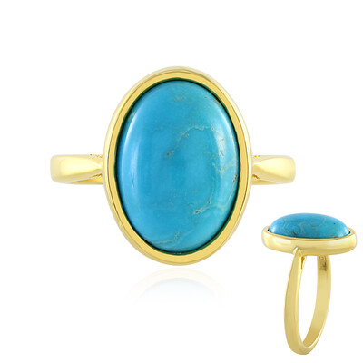 Anello in argento con Turchese Arizona