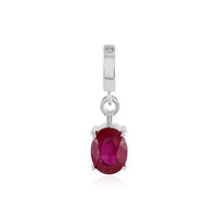 Ciondolo in argento con Rubino Bemainty