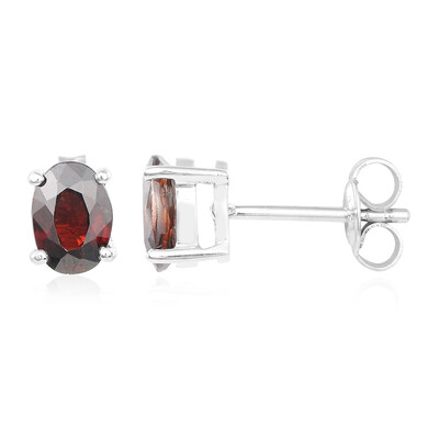Orecchini in argento con Zircone Cioccolato