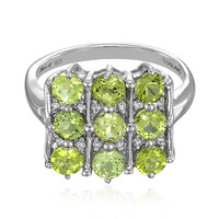 Anello in argento con Tormalina Paraíba