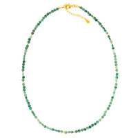 Collana in argento con Smeraldo Brasiliano