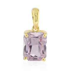 Ciondolo in oro con Kunzite