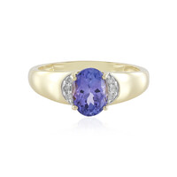 Anello in oro con Tanzanite