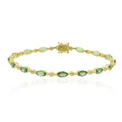 Bracciale in oro con Tsavorite