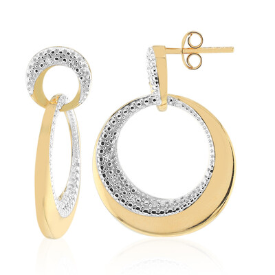 Orecchini in argento con Diamante I3 (I)