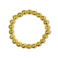 Bracciale con Lava Dorata