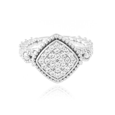 Anello in argento con Zircone (Dallas Prince Designs)