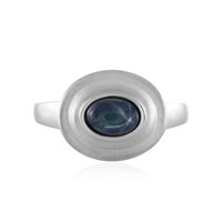 Anello in argento con Zaffiro Stellato Blu