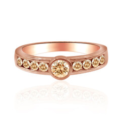 Anello in oro con Diamante Rose de France SI1 di Argyle