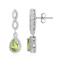 Orecchini in argento con Peridoto Arizona