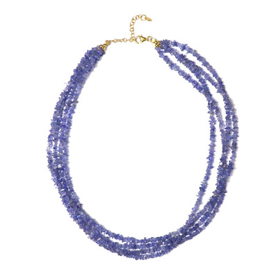 Collana in argento con Tanzanite