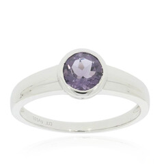Anello in argento con Quarzo Mirtillo