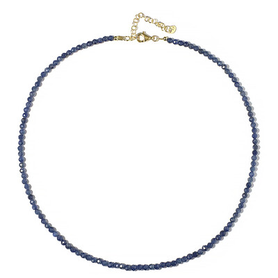 Collana in argento con Zaffiro Blu