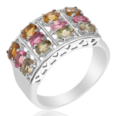 Anello in argento con Tormalina