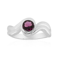Anello in argento con Granato Roshoite (Pallanova)