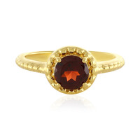 Anello in argento con Granato d’India