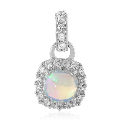 Ciondolo in argento con Opale di Welo