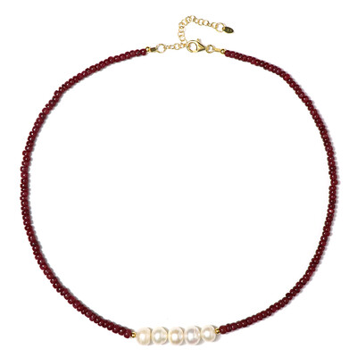Collana in argento con Rubino