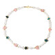 Collana in argento con Quarzo Bianco