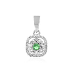 Ciondolo in argento con Tsavorite