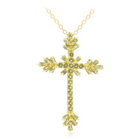 Collana in argento con Peridoto