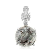 Ciondolo in argento con Astrofillite