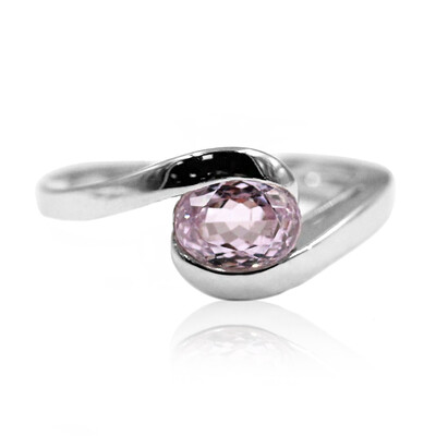 Anello in argento con Kunzite Brasiliana