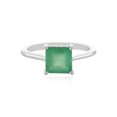Anello in argento con Smeraldo Zambia