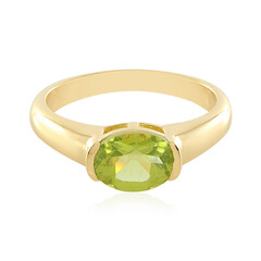 Anello in argento con Peridoto