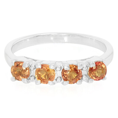 Anello in argento con Rubino Tramonto