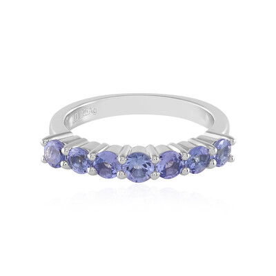 Anello in argento con Tanzanite
