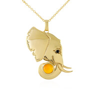 Collana in argento con Corniola