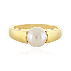 Anello in argento con Perla di Acqua Dolce