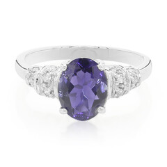 Anello in argento con Iolite Ceylon