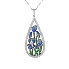 Collana in argento con Zircone (Adela Silber)