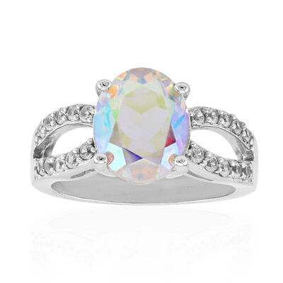 Anello in argento con Quarzo Moonlight