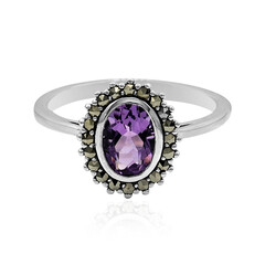 Anello in argento con Ametista