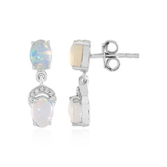 Orecchini in argento con Opale di Welo