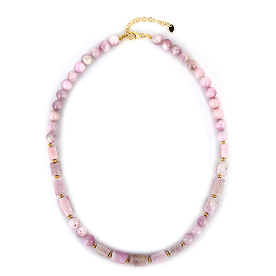 Collana in argento con Kunzite