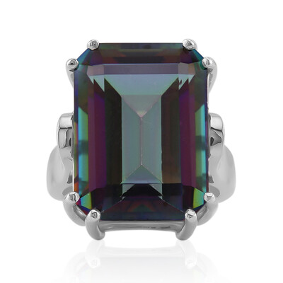Anello in argento con Quarzo Mistico