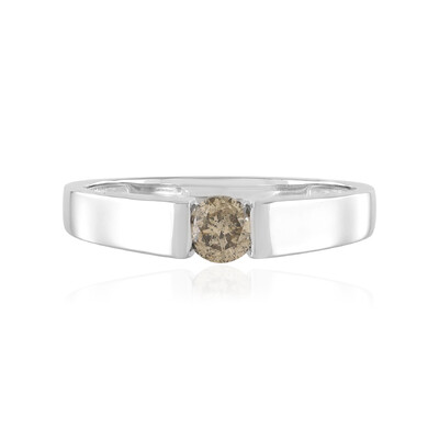 Anello in oro con Diamante Cioccolato I1 (SUHANA)