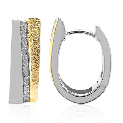 Orecchini in argento con Zircone (MONOSONO COLLECTION)