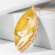 Collana in argento con Ambra Baltica (dagen)
