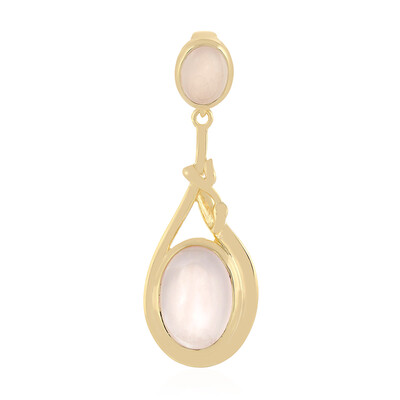 Ciondolo in argento con Quarzo Rosa