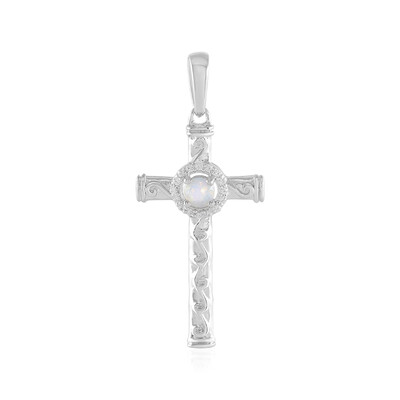 Ciondolo in argento con Opale di Welo