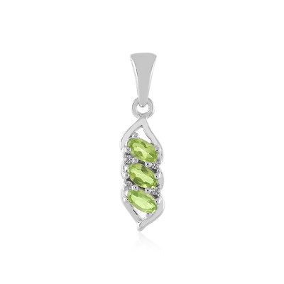 Ciondolo in argento con Peridoto Arizona